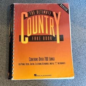 Hal Leonard The Ultimate Country Fake Book - Orange